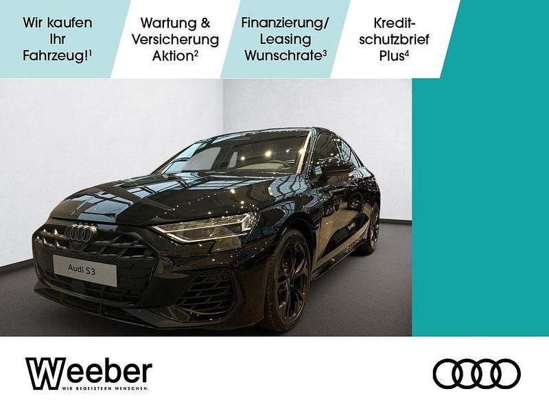 Schwarz Neu 2025 Audi S3 Ambiente Limousine | 61.499 € - Bild 1/4