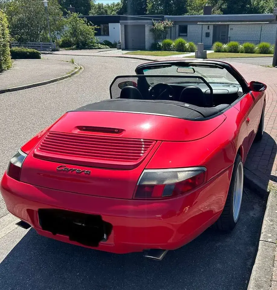 Gebraucht Porsche 911 Carrera Cabriolet 300 PS (220 kW) 1999 Rot Cabrio