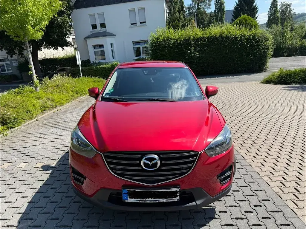 Gebraucht Mazda CX-5 Exclusive-Line 150 PS (110 kW) 2016 Rot SUV
