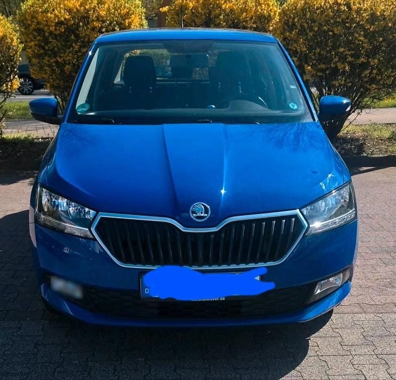 Gebraucht Skoda Fabia 75 PS (55 kW) 2018 Blau Kleinwagen