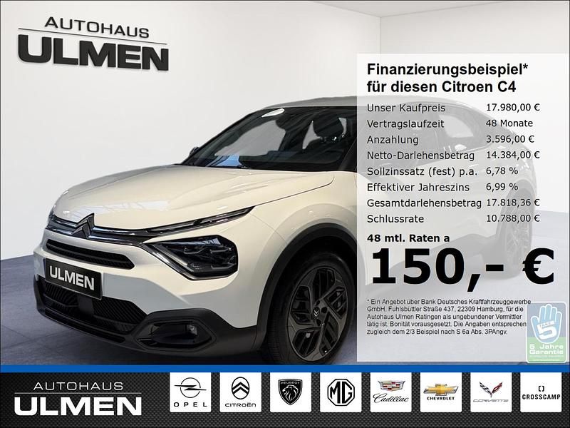 Gebraucht Citroën C4 Feel 131 PS (96 kW) 2023 Weiss Limousine