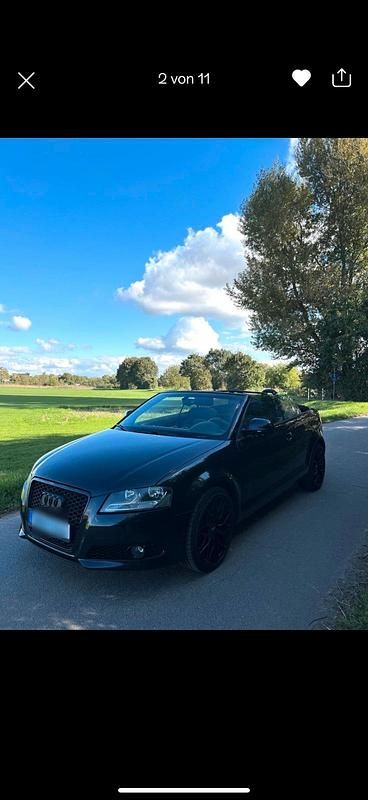 Gebraucht Audi A3 Cabriolet Comfort 160 PS (117 kW) 2010 Schwarz Cabrio