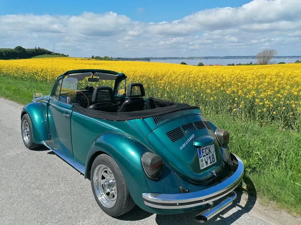 Gebraucht VW Käfer 44 PS (32 kW) 1972 Grün Cabrio