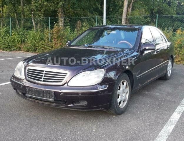 Schwarz metallic Gebraucht 2002 Mercedes S430 Limousine | 2.600 € (Superpreis) - Bild 1/4