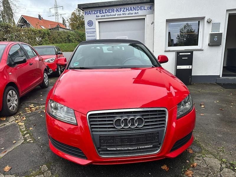 Rot Gebraucht 2010 Audi A3 Cabriolet Attraction Cabrio | 6.880 € (Guter Preis) - Bild 1/4