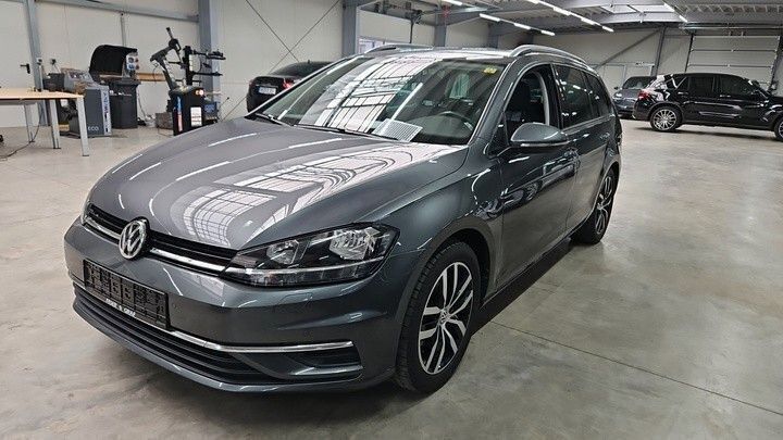 Grau Gebraucht 2019 VW Golf VII Comfortline Kombi | 17.290 € (Fairer Preis) - Bild 1/4