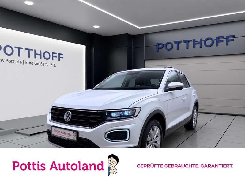 Weiss Gebraucht 2019 VW T-Roc Style SUV | 17.337 € (Guter Preis) - Bild 1/4