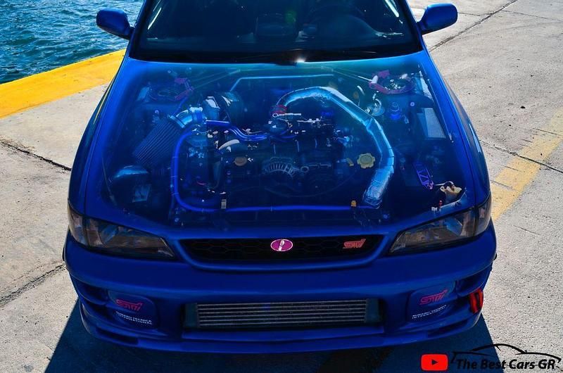 Gebraucht Subaru Impreza 218 PS (160 kW) 1999 Blau Limousine