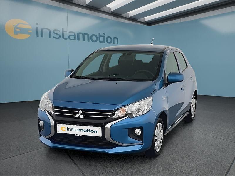 Blau Gebraucht 2023 Mitsubishi Space Star Kleinwagen | 11.949 € (Fairer Preis) - Bild 1/4