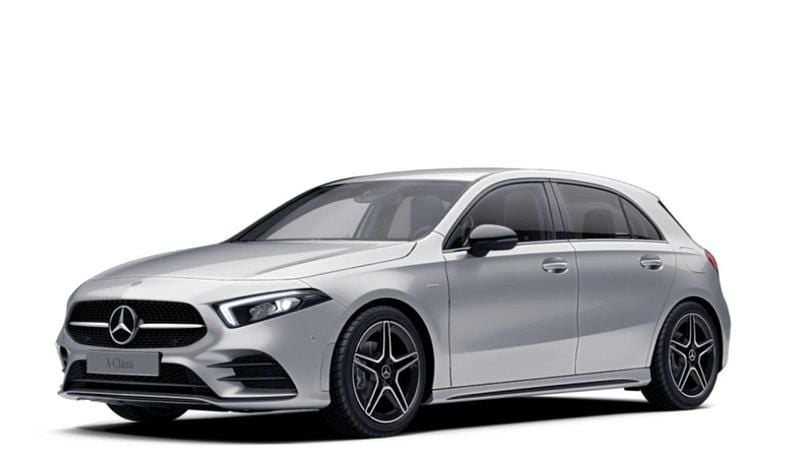 Silber Gebraucht 2021 Mercedes A180 AMG line Kleinwagen | 21.000 € (Superpreis) - Bild 1/4