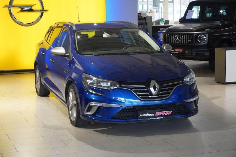 Blau Gebraucht 2017 Renault Mégane GrandTour GT-Line Kombi | 11.999 € (Etwas zu teuer) - Bild 1/4
