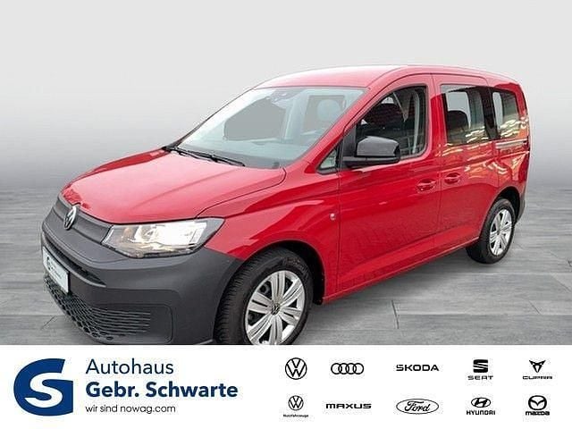 Gebraucht VW Caddy Basis 114 PS (83 kW) 2022 Rot Van / Kleinbus