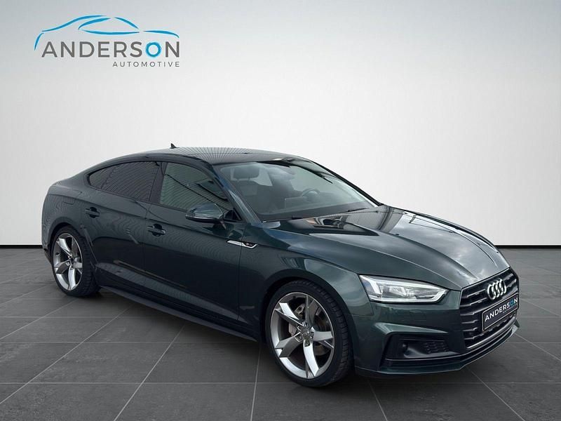 Gebraucht Audi A5 S-Line 190 PS (139 kW) 2019 Grün Coupé