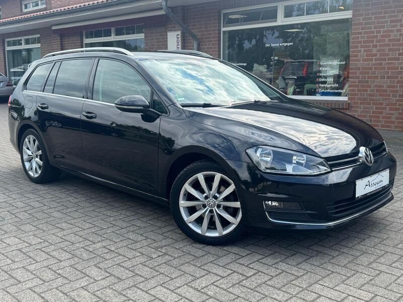 Schwarz Gebraucht 2015 VW Golf VII Sportline Kombi | 9.399 € (Fairer Preis) - Bild 1/4