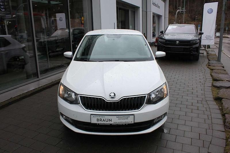 Gebraucht Skoda Fabia Ambition 75 PS (55 kW) 2017 Bila candy/candyweiss Kleinwagen