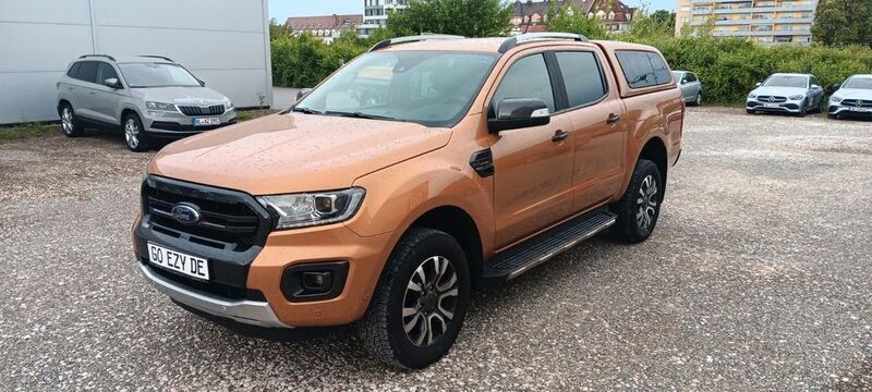 Orange Gebraucht 2022 Ford Ranger Wildtrack Abholung | 33.580 € (Guter Preis) - Bild 1/4