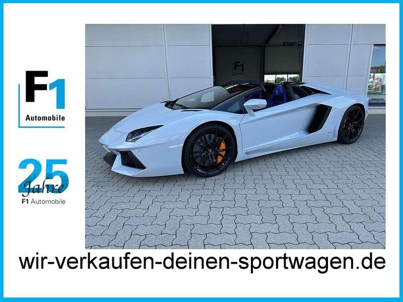 Bianco perla Gebraucht 2017 Lamborghini Aventador Cabrio | 379.000 € (Teuer) - Bild 1/3