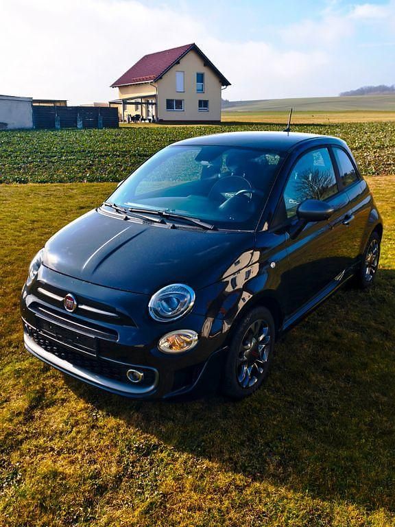 Gebraucht Fiat 500 S 69 PS (50 kW) 2019 Schwarz Kleinwagen