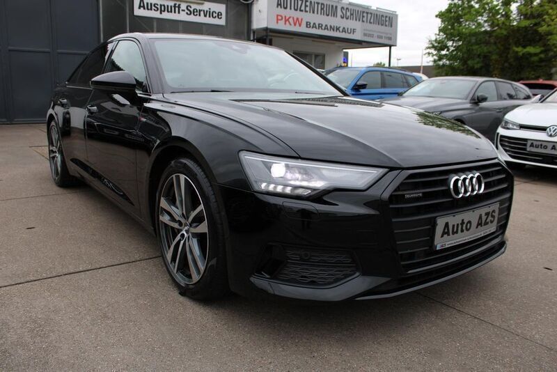 Brillantschwarz Gebraucht 2020 Audi A6 S-Line Limousine | 33.490 € (Superpreis) - Bild 1/4