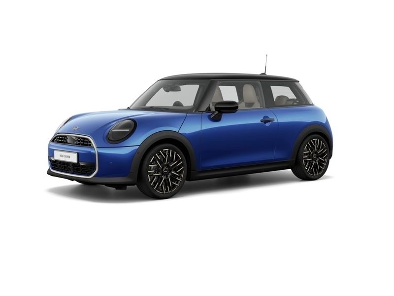 Blazing blue Neu 2024 Mini Cooper Favoured Kleinwagen | 36.460 € (Teuer) - Bild 1/4