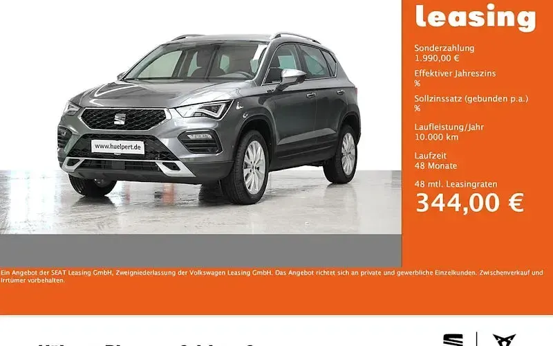 Nowe Seat Ateca 150 KM (110 kW) 2026 Szary SUV
