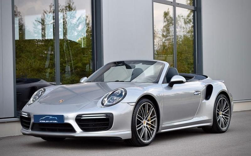 Silber Gebraucht 2017 Porsche 911 Turbo Cabriolet Cabrio | 128.850 € (Fairer Preis) - Bild 1/4
