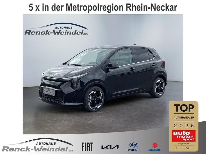 (abp) auroraschwarz met. Gebraucht 2025 Kia Picanto Spirit Kleinwagen | 19.489 € (Fairer Preis) - Bild 1/4