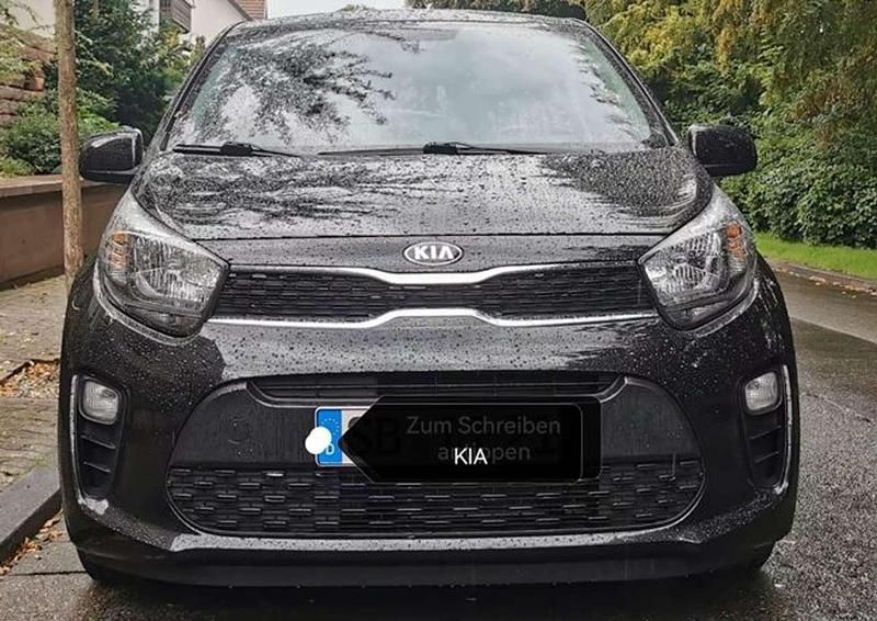 Schwarz Gebraucht 2019 Kia Picanto DREAM-TEAM Edition Kleinwagen | 10.950 € (Fairer Preis) - Bild 1/4