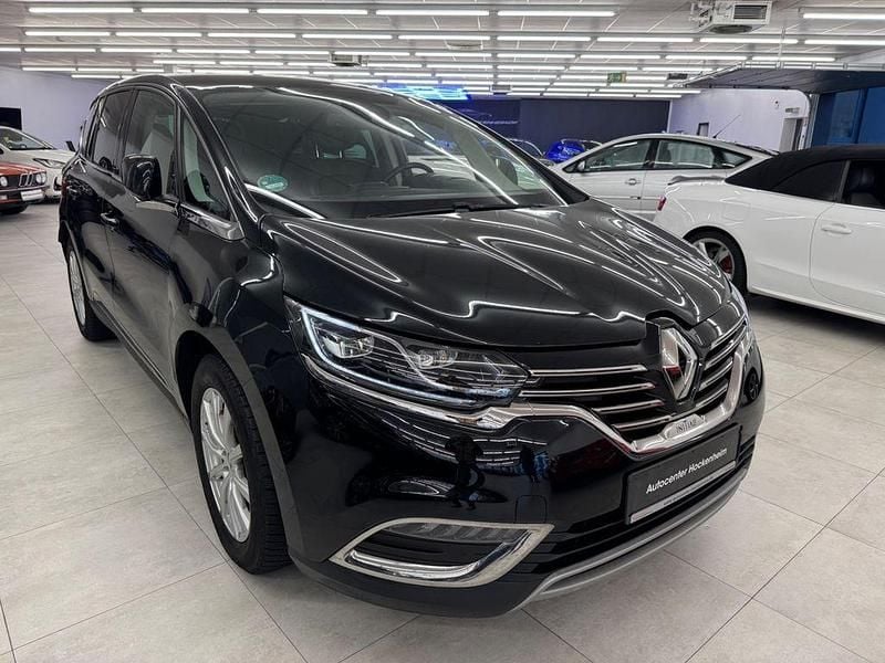 Schwarz Gebraucht 2017 Renault Espace Initiale Paris Van / Kleinbus | 13.900 € (Superpreis) - Bild 1/4