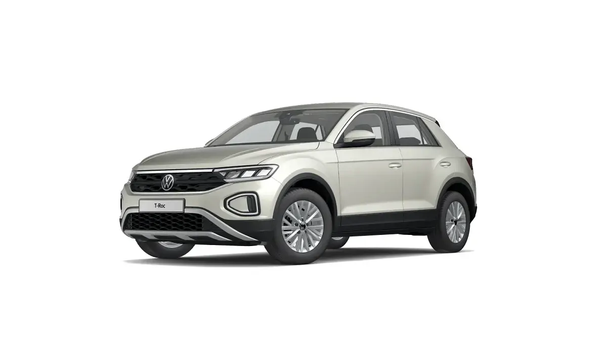 Gebraucht VW T-Roc Basis 110 PS (80 kW) 2023 Grau SUV