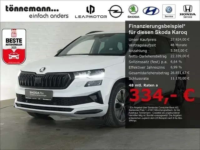 Gebraucht Skoda Karoq SportLine 150 PS (110 kW) 2023 SUV