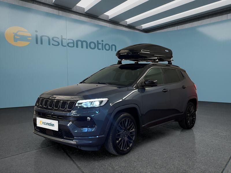 Blau Gebraucht 2021 Jeep Compass SUV | 22.199 € (Fairer Preis) - Bild 1/4