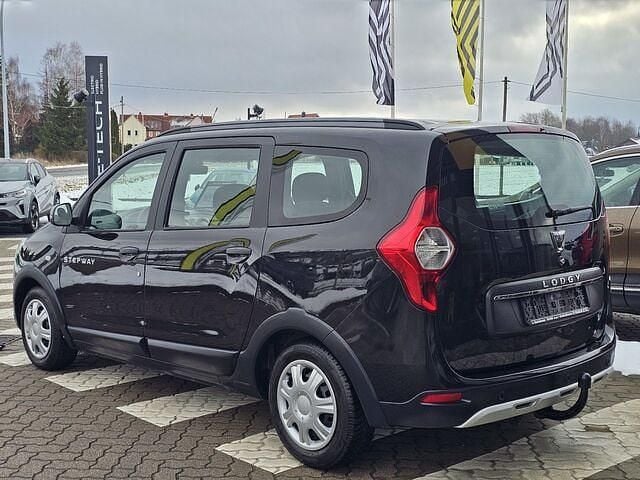 Gebraucht Dacia Lodgy Stepway 131 PS (96 kW) 2019 Schwarz (perlmuttschwarz (schwarz)) Van / Kleinbus
