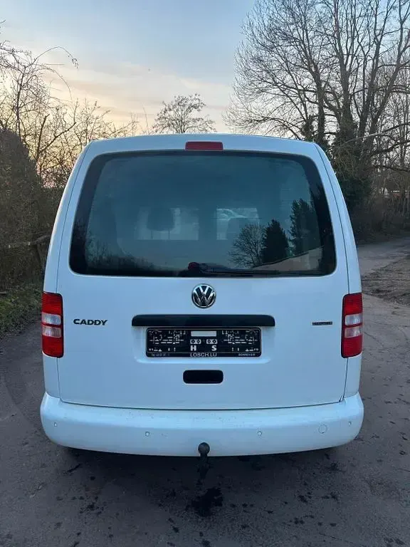 Gebraucht VW Caddy 109 PS (80 kW) 2014 Weiß Van / Kleinbus