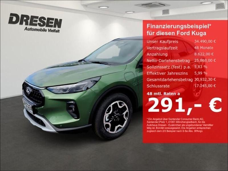 Pn4lq) (gruen Gebraucht 2024 Ford Kuga Active X SUV | 34.490 € (Guter Preis) - Bild 1/4