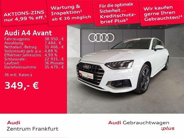Arkonaweiß Gebraucht 2024 Audi A4 Advanced Plus Kombi | 47.450 € - Bild 1/3