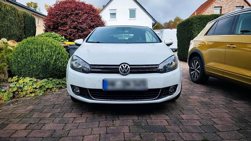 Weiß Gebraucht 2014 VW Golf Cabriolet Cabrio | 9.150 € (Superpreis) - Bild 1/4