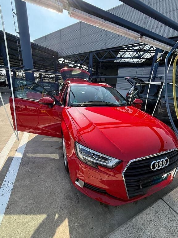 Usata Audi A3 150 CV (110 kW) 2018 Rosso Berlina