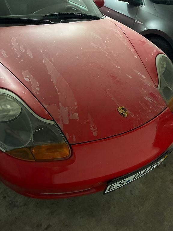 Gebraucht Porsche Boxster 220 PS (161 kW) 2000 Rot Cabrio
