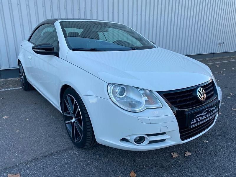Gebraucht VW Eos 160 PS (117 kW) 2009 Weiß Cabrio