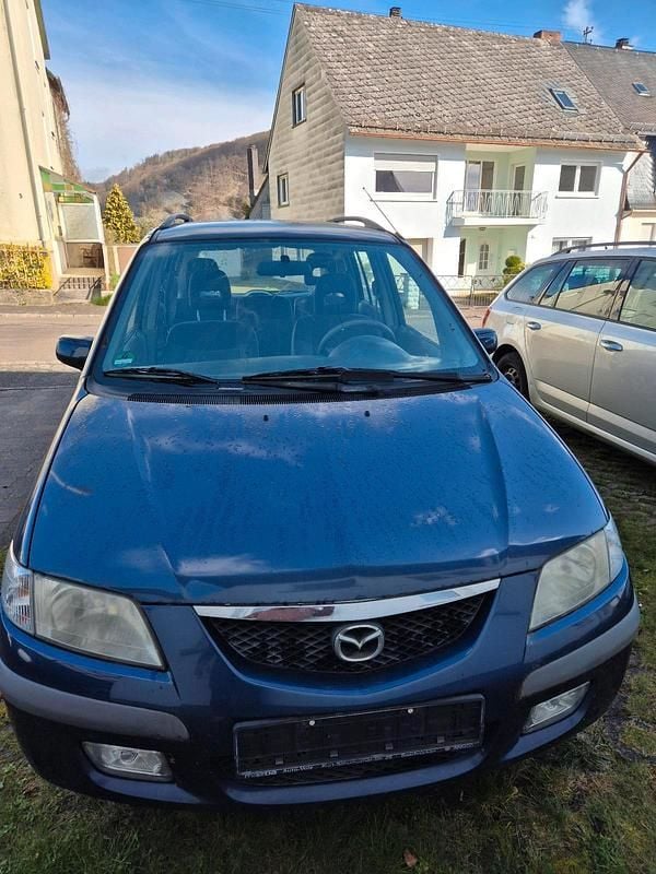 Gebraucht Mazda Premacy 100 PS (73 kW) 2001 Blau Van / Kleinbus