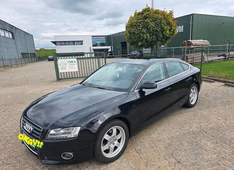 Schwarz Gebraucht 2009 Audi A5 Sportback Sport Limousine | 7.200 € (Fairer Preis) - Bild 1/4