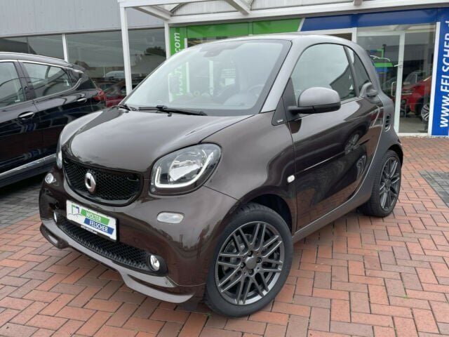 Grau metallic Gebraucht 2018 Smart ForTwo Coupé Brabus Coupé | 14.490 € (Guter Preis) - Bild 1/4