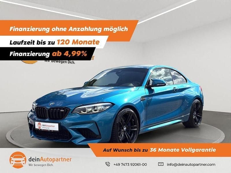 Long beach blue Gebraucht 2019 BMW M2 Competition Edition Coupé | 42.800 € (Superpreis) - Bild 1/4