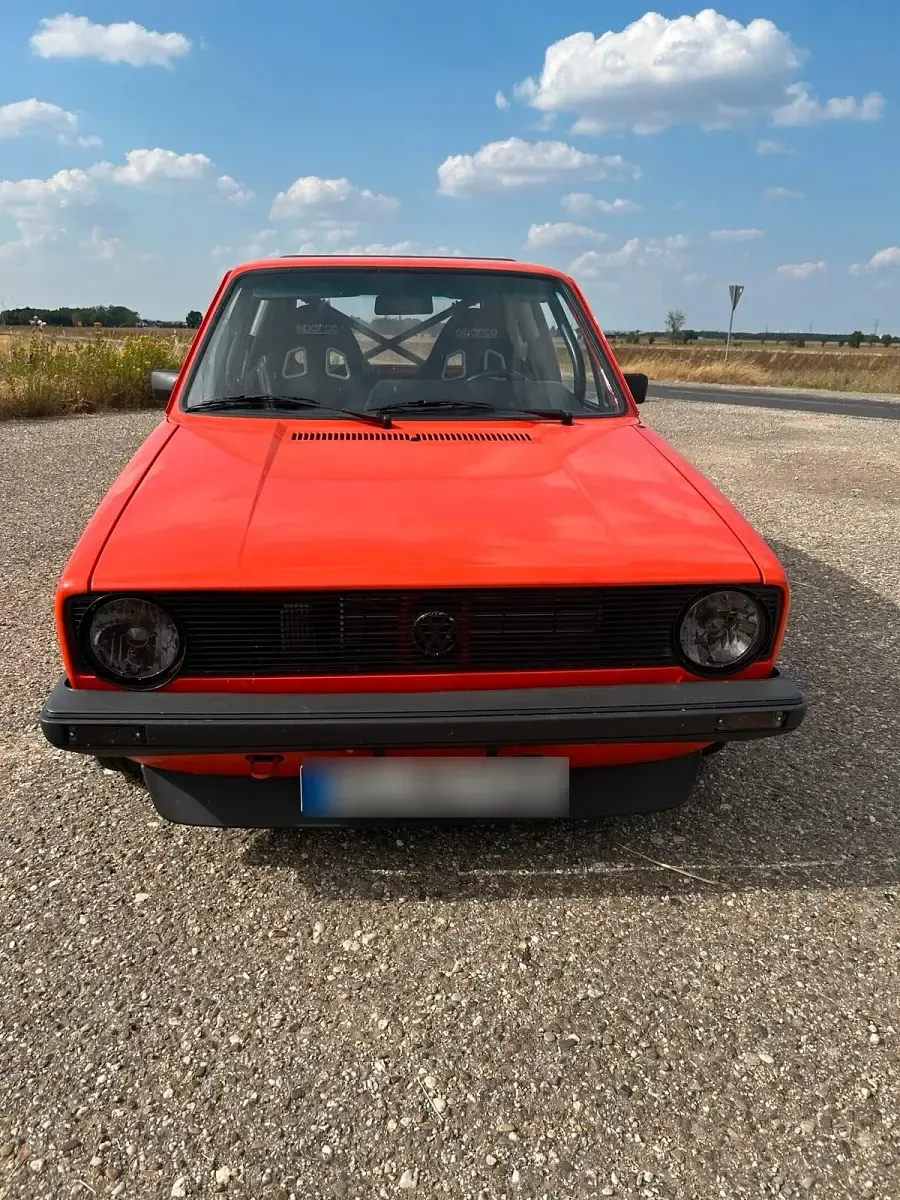 Gebraucht VW Golf I GTI 109 PS (80 kW) 1982 Orange Kleinwagen