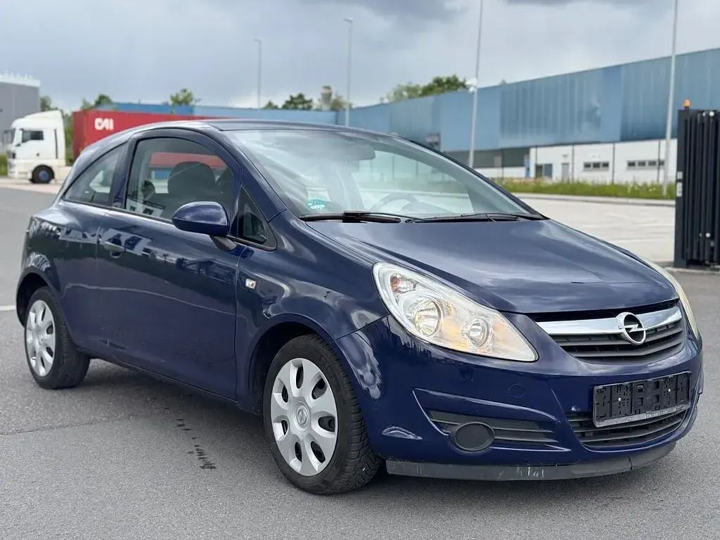 Gebraucht Opel Corsa Basis 60 PS (44 kW) 2008 Blau Kleinwagen