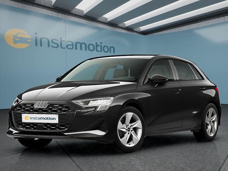 Schwarz Gebraucht 2025 Audi A3 Sportback Kleinwagen | 32.699 € (Fairer Preis) - Bild 1/4
