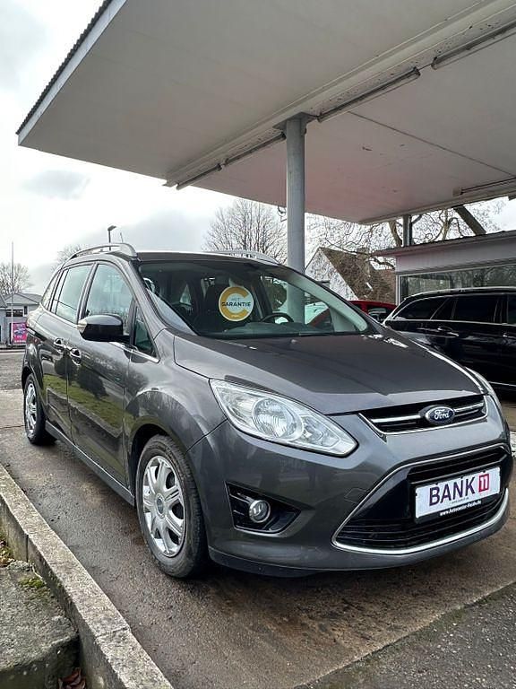 Gebraucht Ford Grand C-Max Titanium 125 PS (91 kW) 2014 Grau Van / Kleinbus