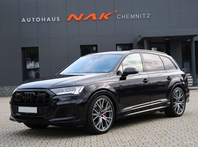 Schwarz Gebraucht 2021 Audi SQ7 Advanced SUV | 88.990 € - Bild 1/4