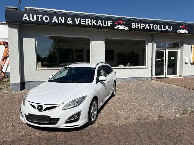 Crystal white Gebraucht 2011 Mazda 6 Sports-Line Kombi | 3.299 € (Superpreis) - Bild 1/4